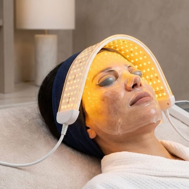 Melasma Collagen Mask + Light Therapy bg